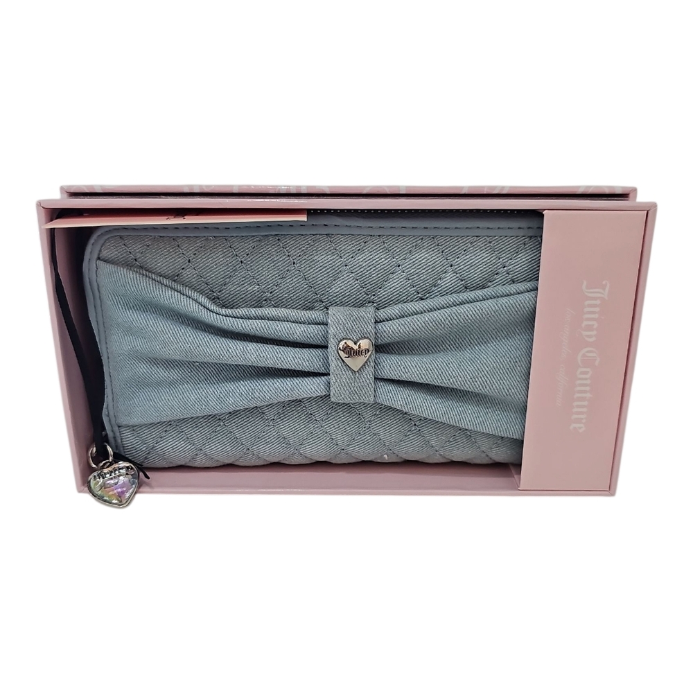 Juicy Couture Washed Denim Wallet